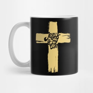 Jesus is my life. Mug